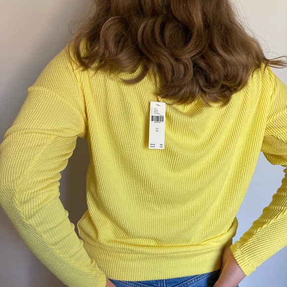 Anthropologie Yellow Pullover Top - Picture 11 of 11